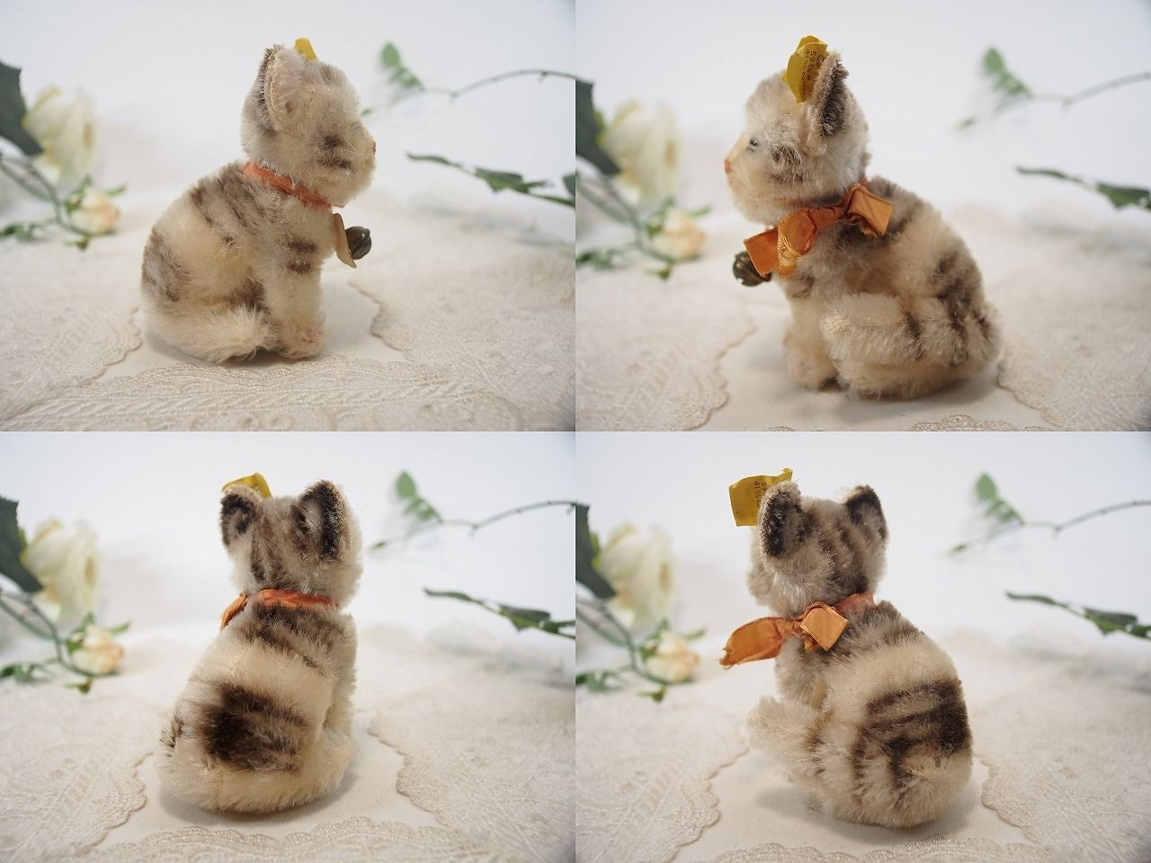 シュタイフ☆Susi Cat 10cm☆最小サイズ/ネコのスージー☆ビンテージ