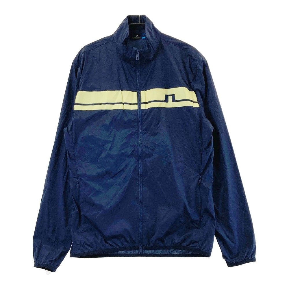 J.LINDEBERG メンズジャケット 長袖(ネイビー) サイズ：M J.LINDEBERG ジェイリンドバーグ 長袖 ナイロン
