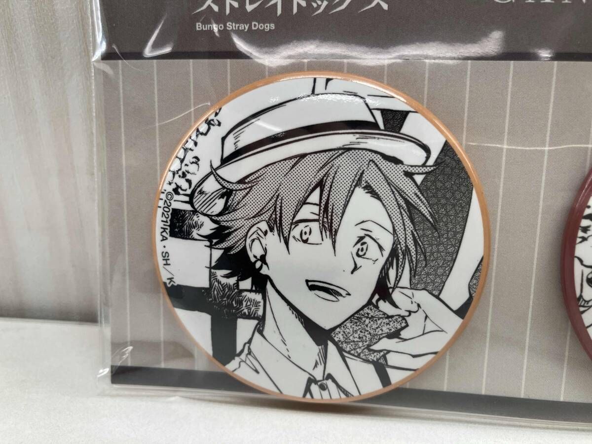 未開封品 文豪ストレイドッグス 缶バッジセット 谷崎潤一郎 芥川