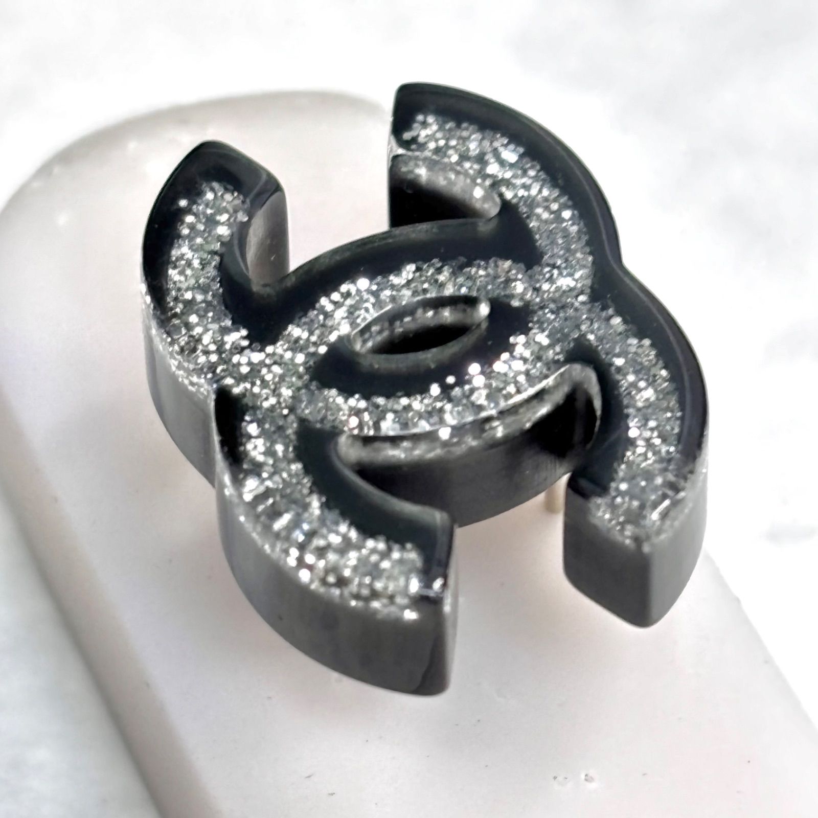 希少⭐️人気⭐️シャネル CHANEL】 ☆ピアス ココマーク ブラック