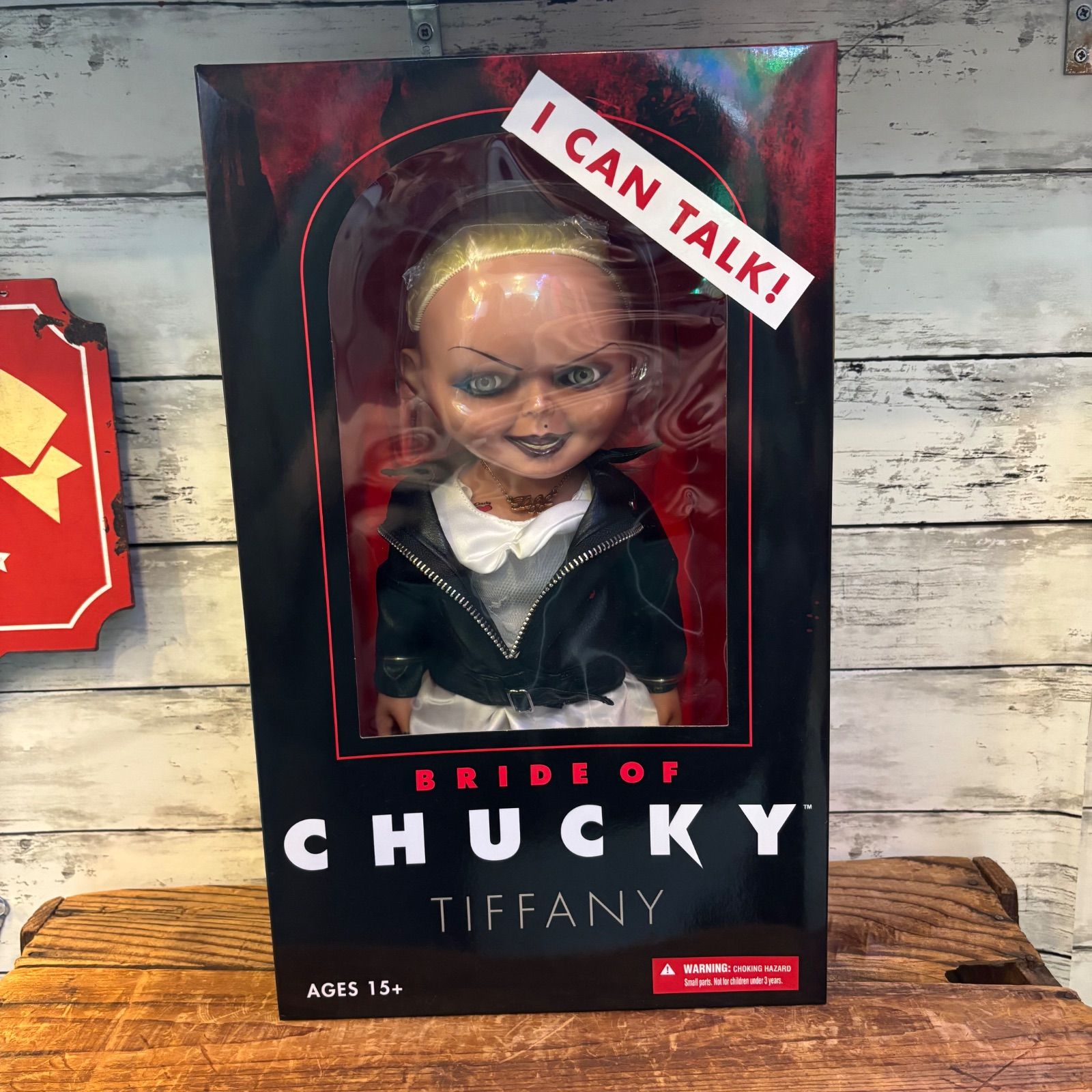 当時物 箱付 トーキング BRIDE OF CHUCKY CHILD'S PLAY チャイルドプレイ)チャッキー ライフサイズ ドール 人形 等身大 ソフビ LDD Presents Chucky and Tiffany Boxed Set | Mezco Toyz