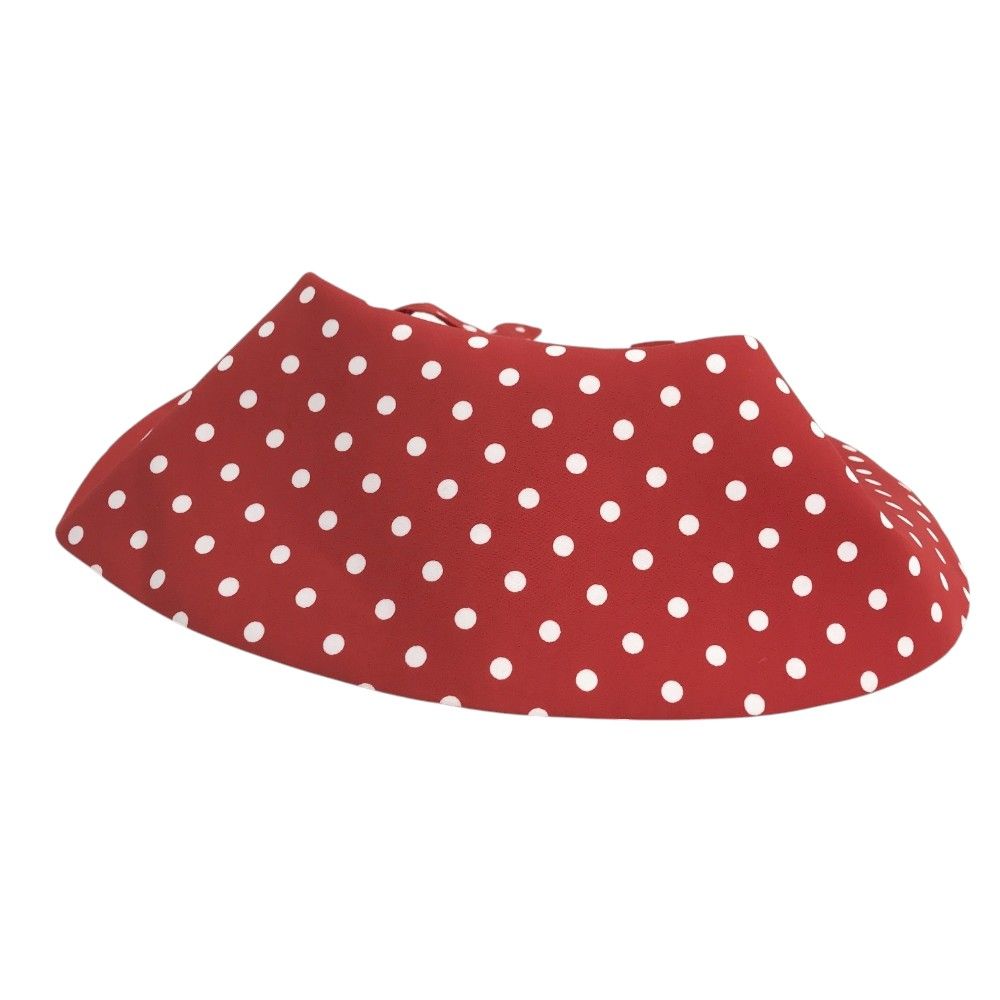 COMME des GARCONS コムデギャルソン NI-V001 付け襟 ドット レッド系 240101437241