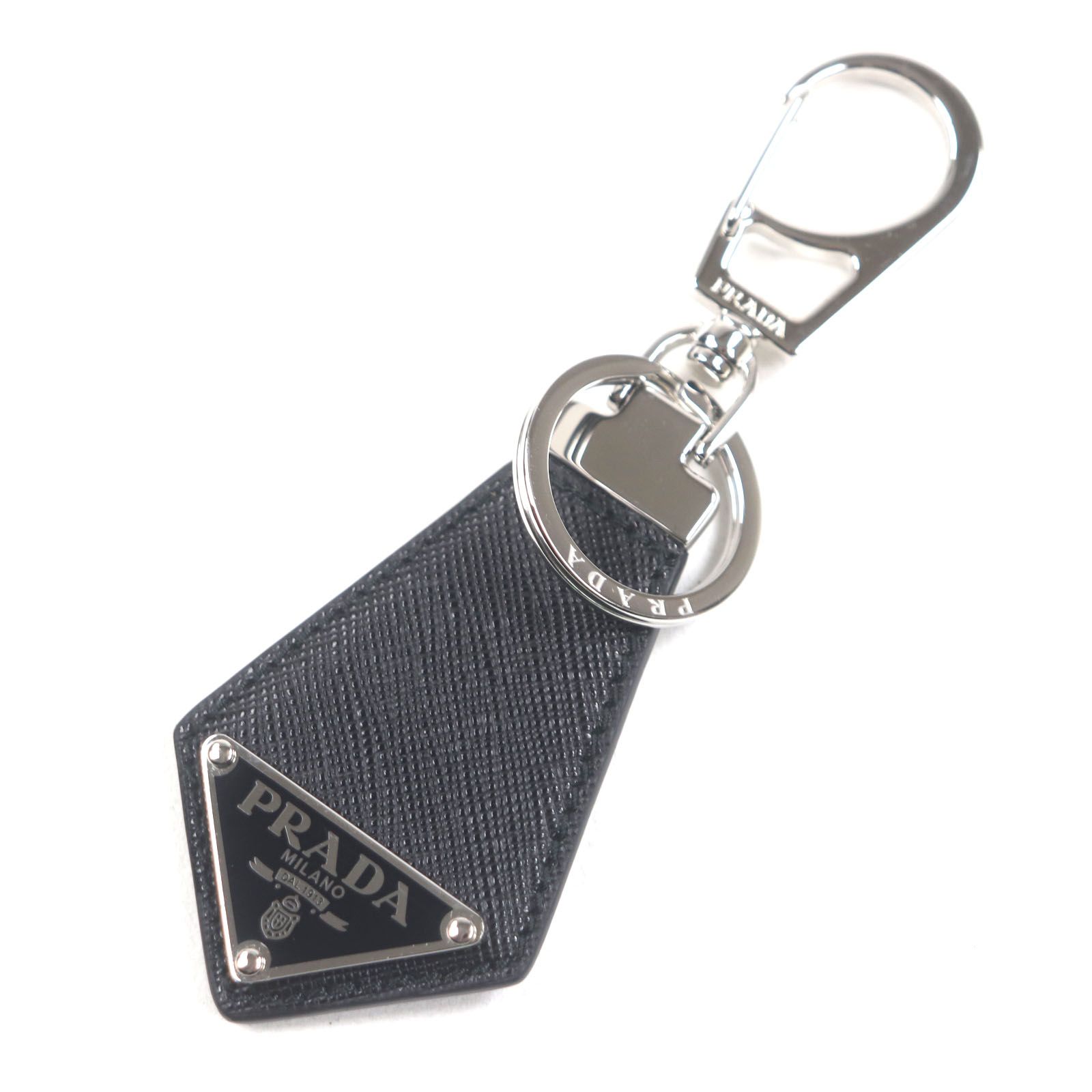 正規品 美品 プラダ キーホルダー サフィアーノ 鍵 【TT14354】 美品