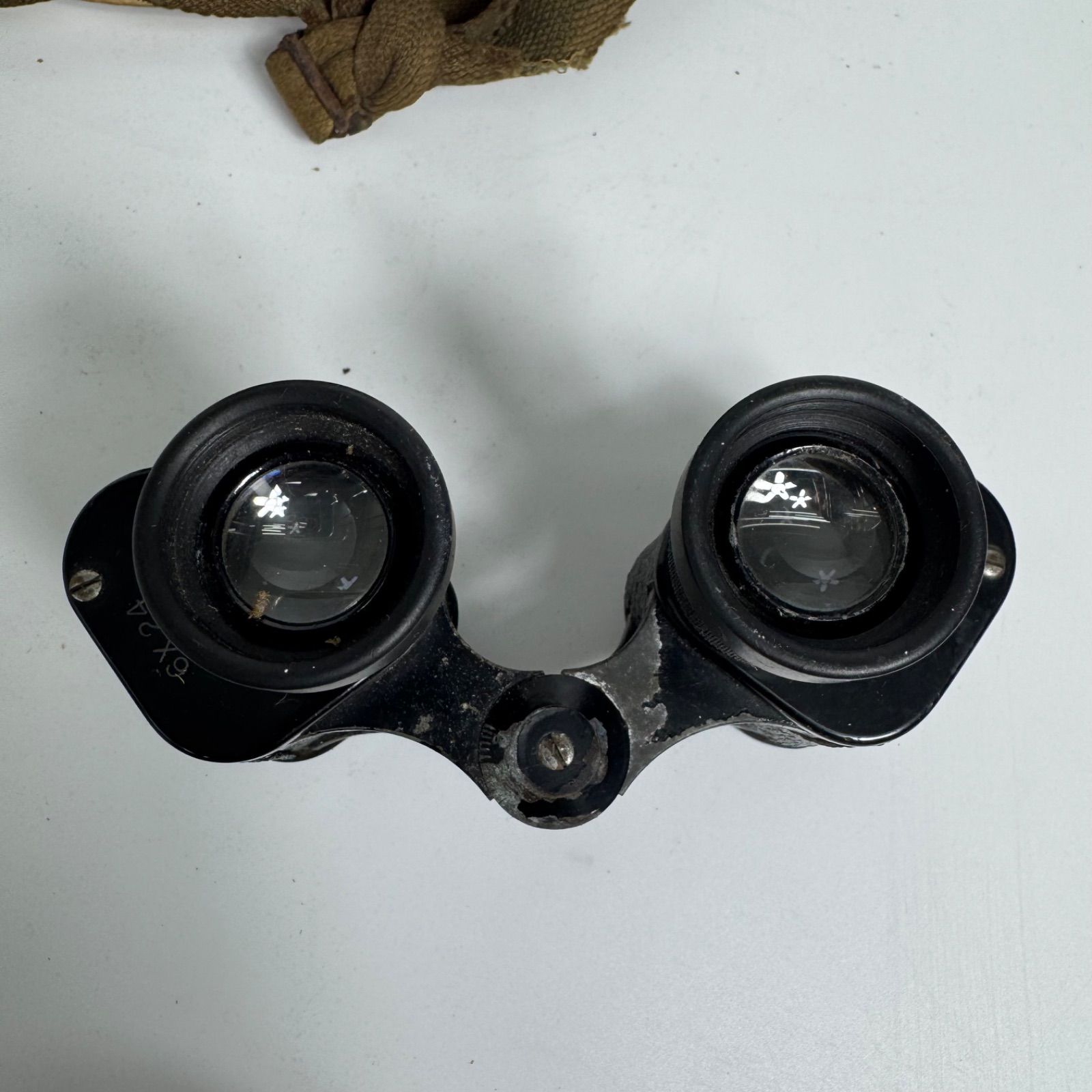 旧日本軍 戦時中 双眼鏡 KENT 6×24 No3100 ケース付き 昭和