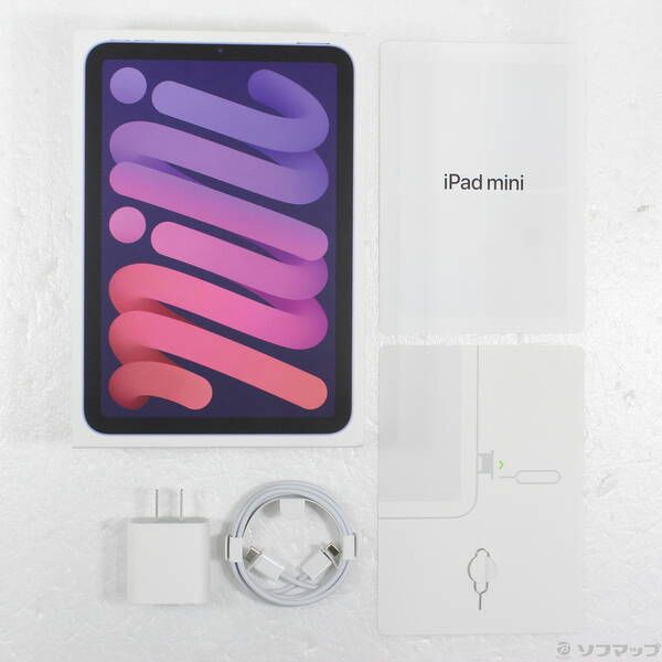 iPad mini 第6世代 パープル 256GB SIMフリー iPad mini第6世代 Wi-Fi
