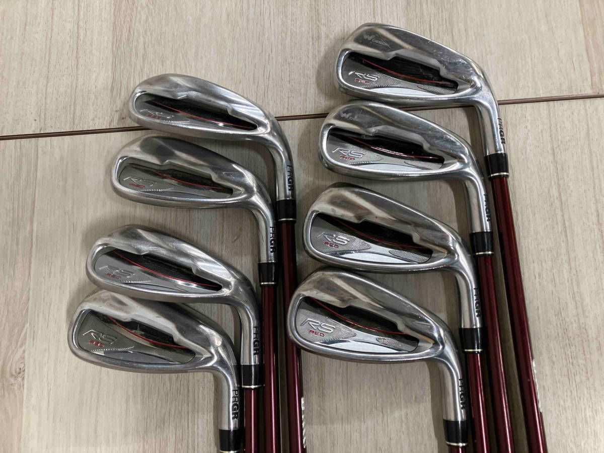 PRGR RS RED (2019) アイアンセット プロギア FLEX R Speeder