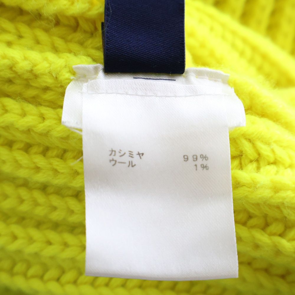 LOUIS VUITTON ルイヴィトン Chunky Rib Slit Roll Neck ハイネックニット HFN75WHPJ LOUIS VUITTON - LOUIS VUITTON ルイヴィトン Chunky Rib Slit