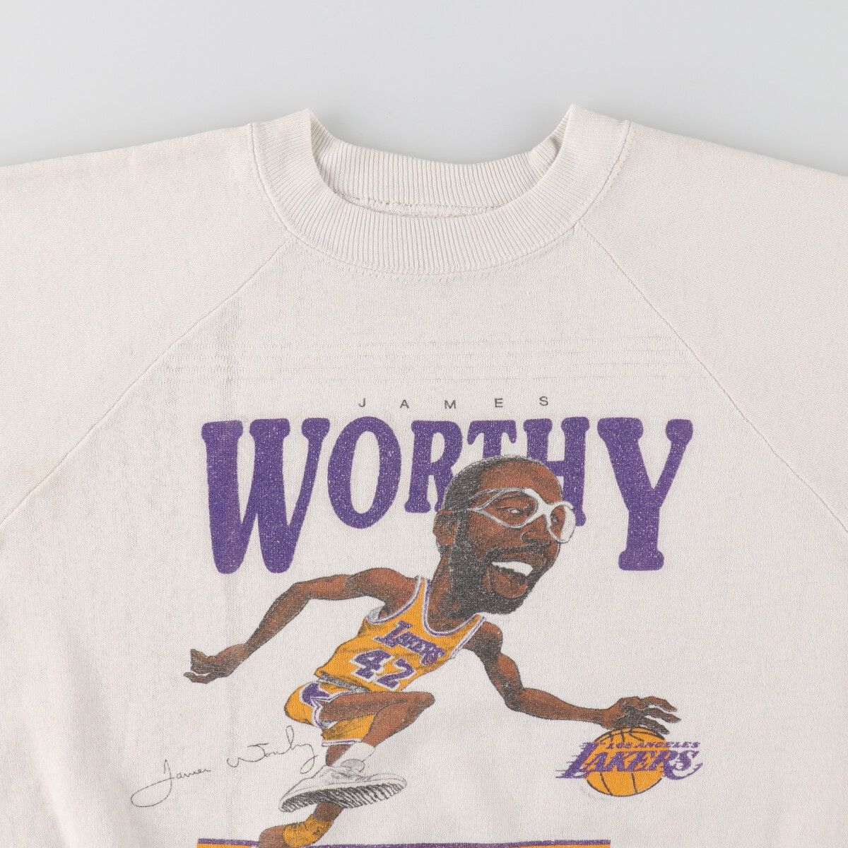 レイカーズ  Lakers NBA Tシャツ　古着 レーカーズ 59F9CCEE-46F4-4926-AC3B-