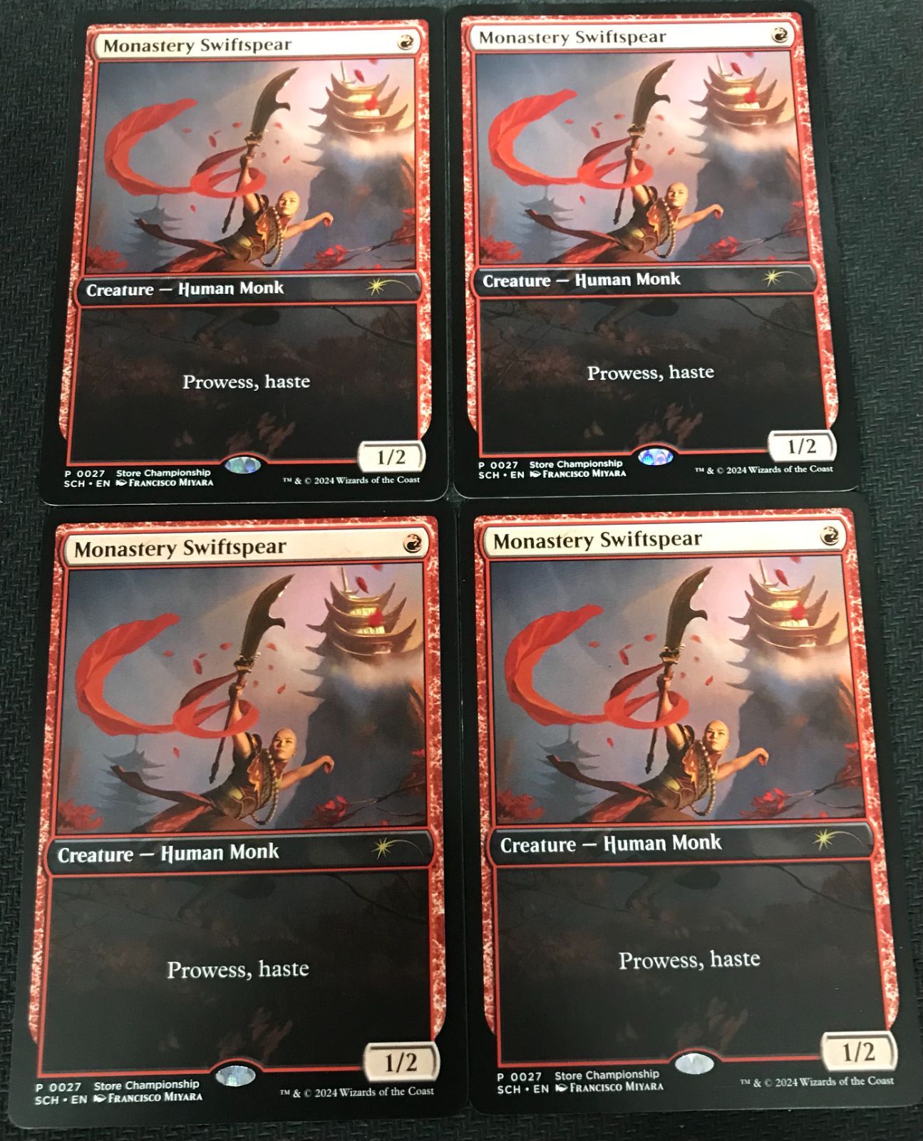 僧院の速槍 4枚セット MTG - メルカリ プロモ 4枚｜Yahoo!フリマ（旧 