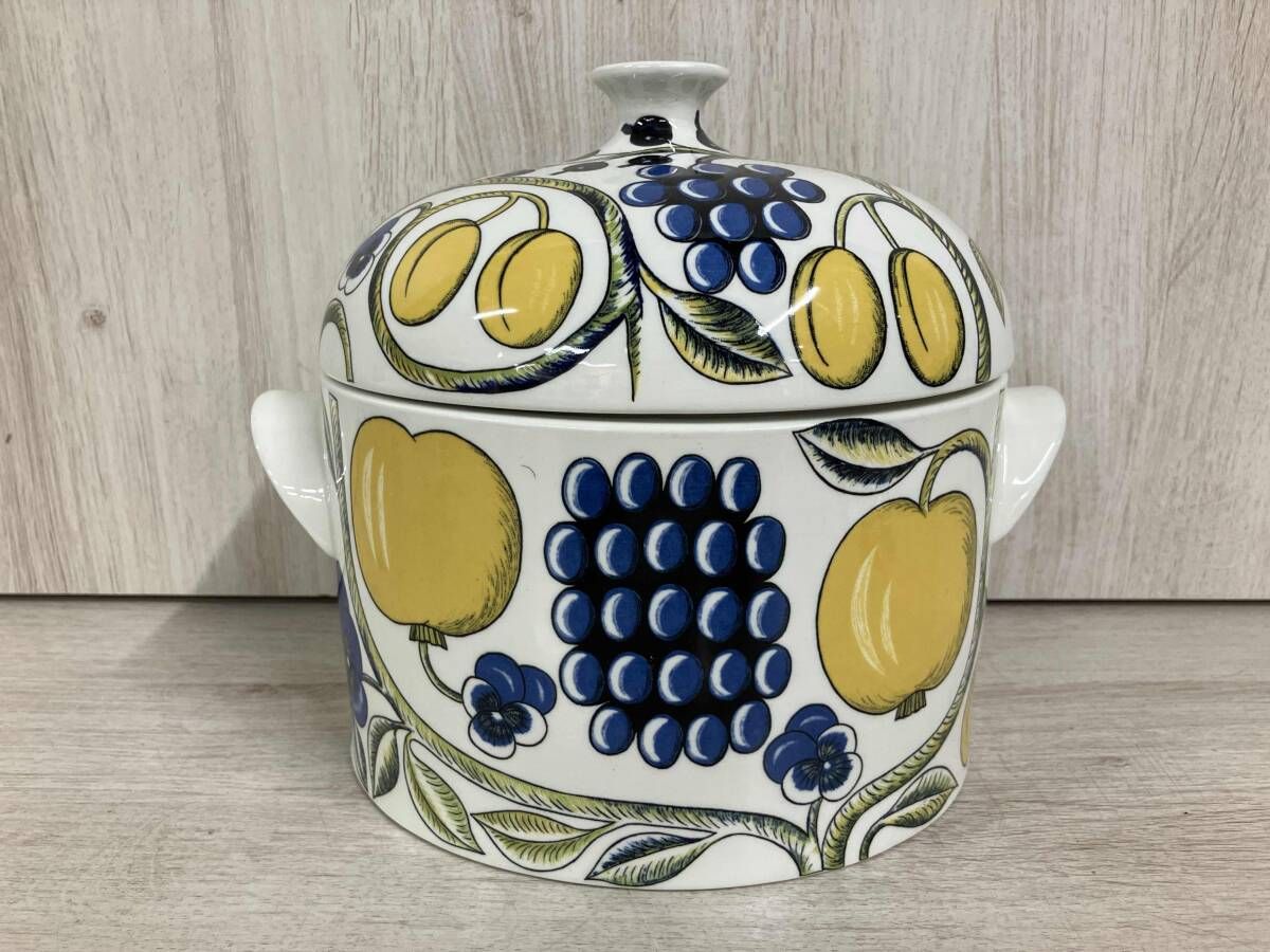 アラビア　パラティッシ　スープチューリン アンティーク アラビア パラティッシ 蓋つきスープチューリン - メルカリ