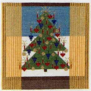クリスマス クロスステッチ キット クリスマスツリー 上級者 Haandarbejdets Fremme（フレメ） デンマーク 北欧 輸入 海外 30-6649，01