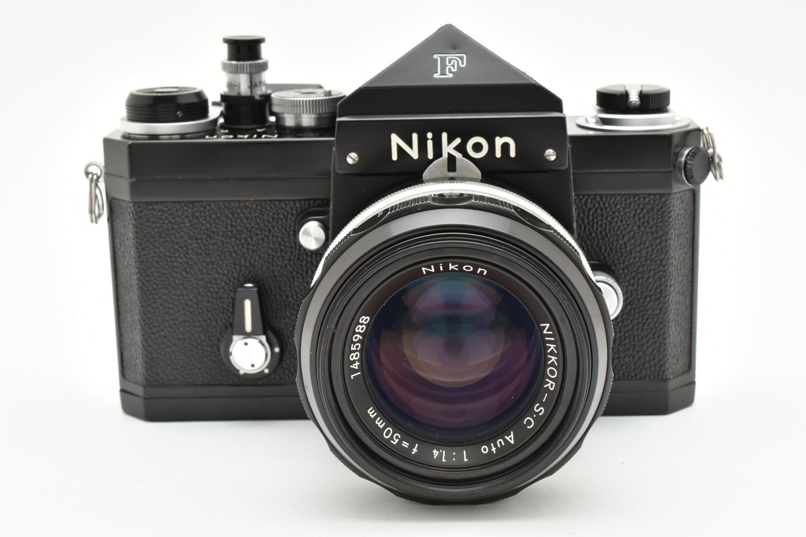 5074 【良品】 Nikon F Eye Level Black Apollo 50mm F1.4 with