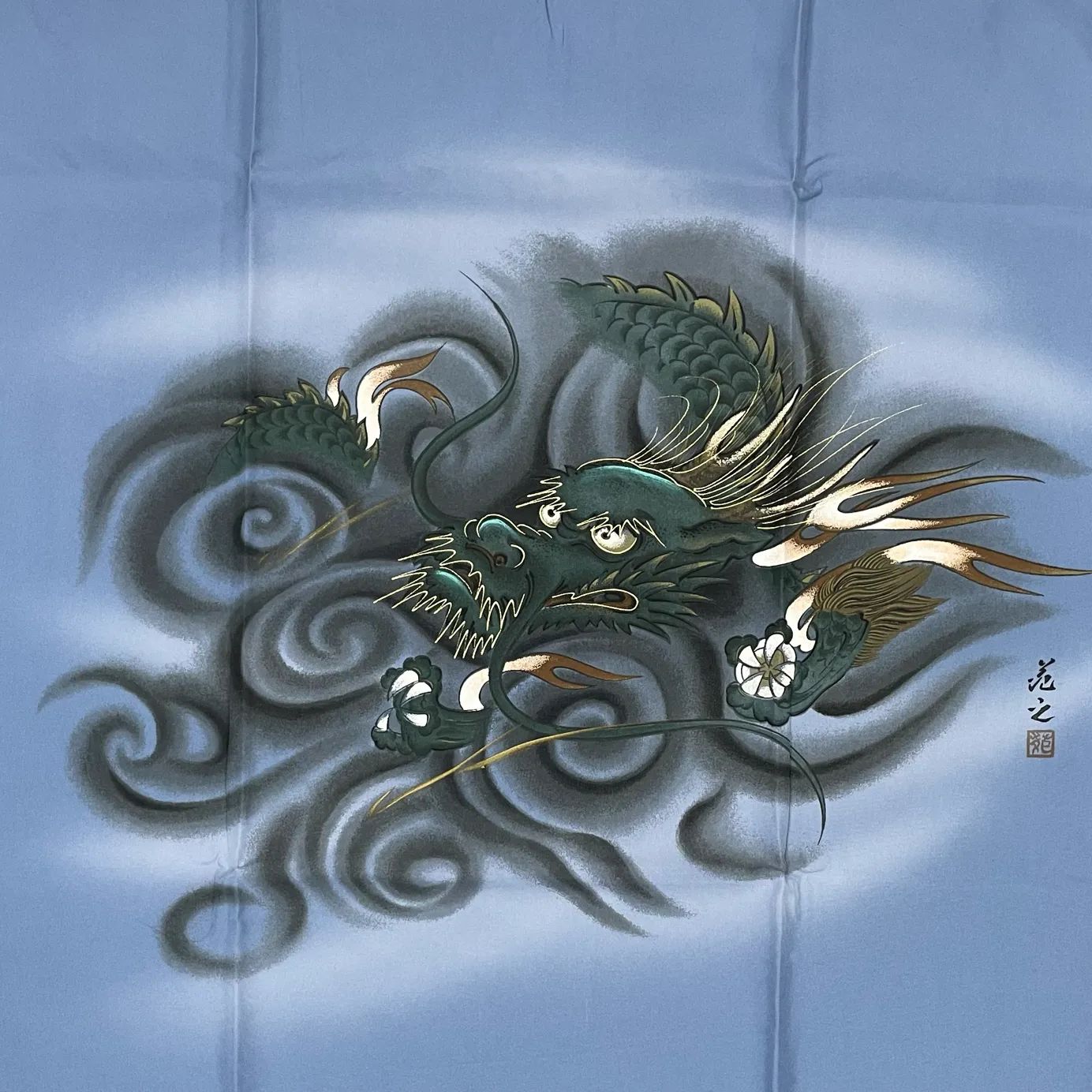 長襦袢 龍