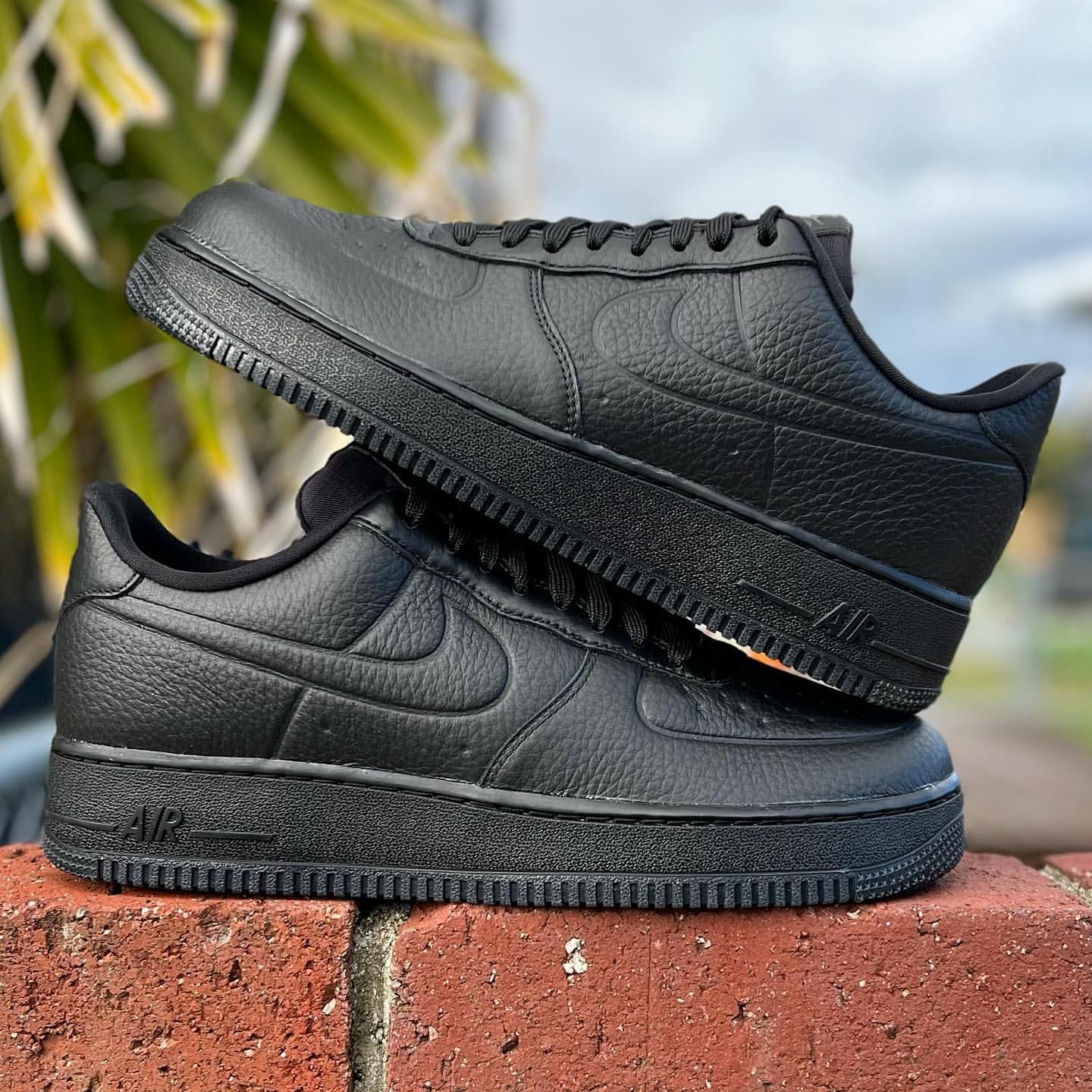 NIKE AIR FORCE 1 LOW WATERPROOF 'BLACK' ナイキ エア フォースワン