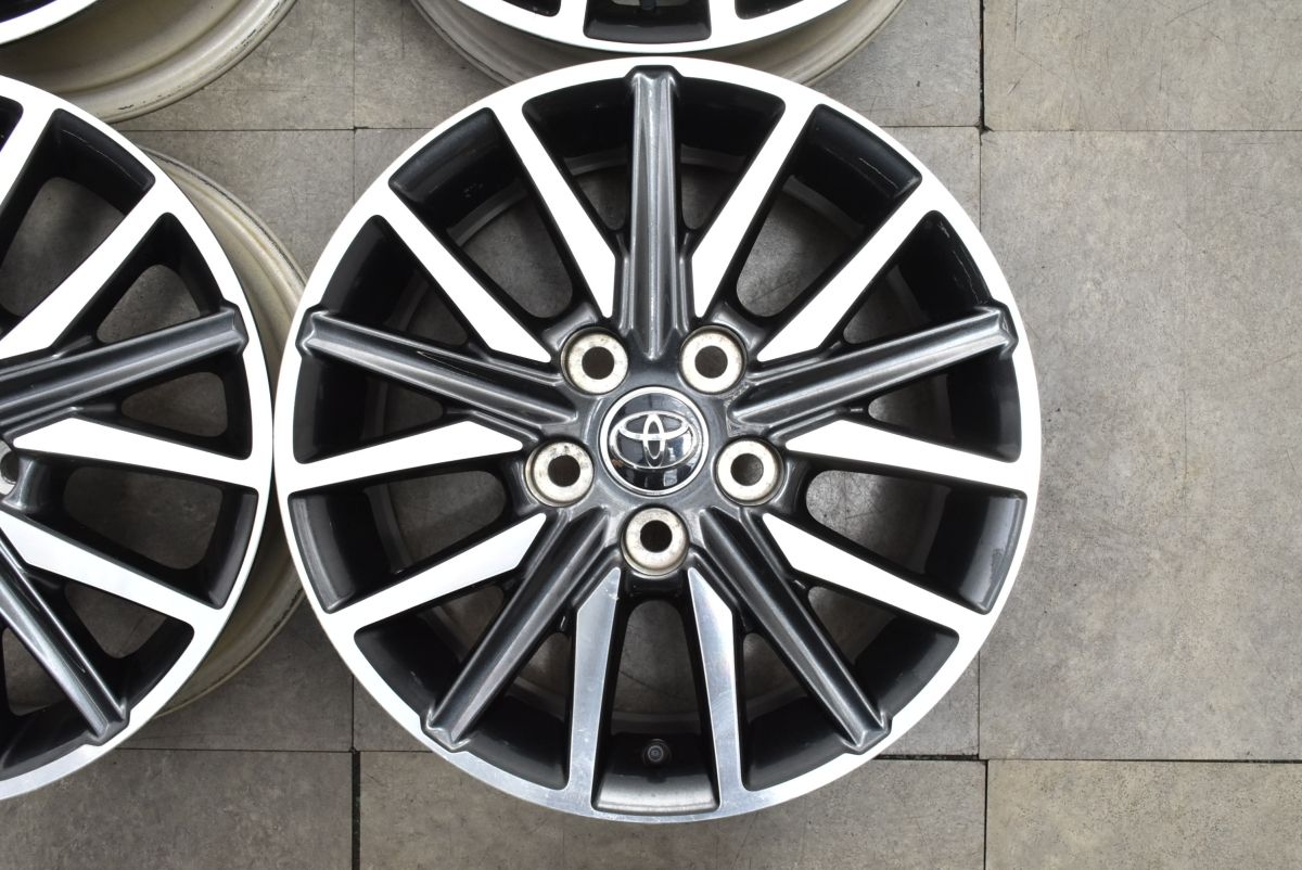 今がチャンス！ 良好品 トヨタ 80 ノア ヴォクシー 純正 16in 6J 50 PCD114.3 4本セット エスクァイア 流用 ノーマル戻し スタッドレス用に 品質保証で、高速配送！