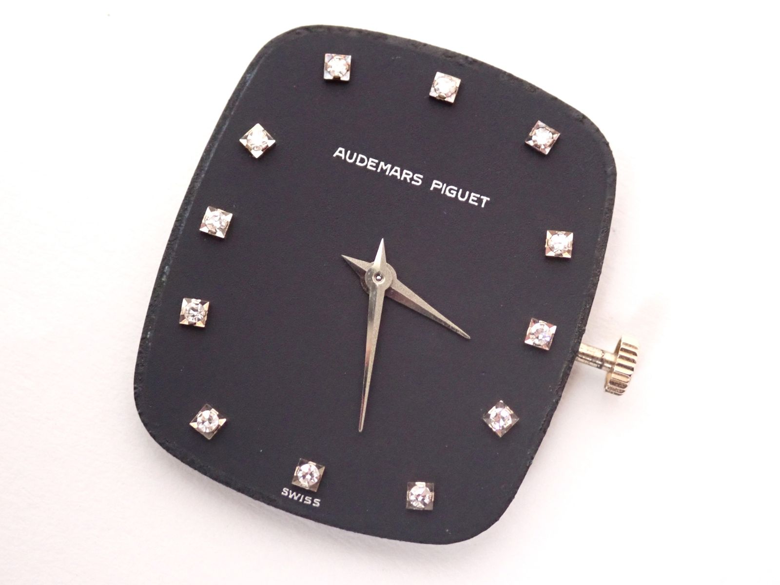 美品 Audemars Piguet オーデマピゲ 手巻き 12ポイント ダイヤ CAL#2003-1 ダイヤモンド付き 615-4