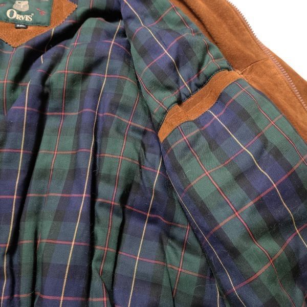 90's オービス ORVIS G9スタイル レザー ハリントンジャケット