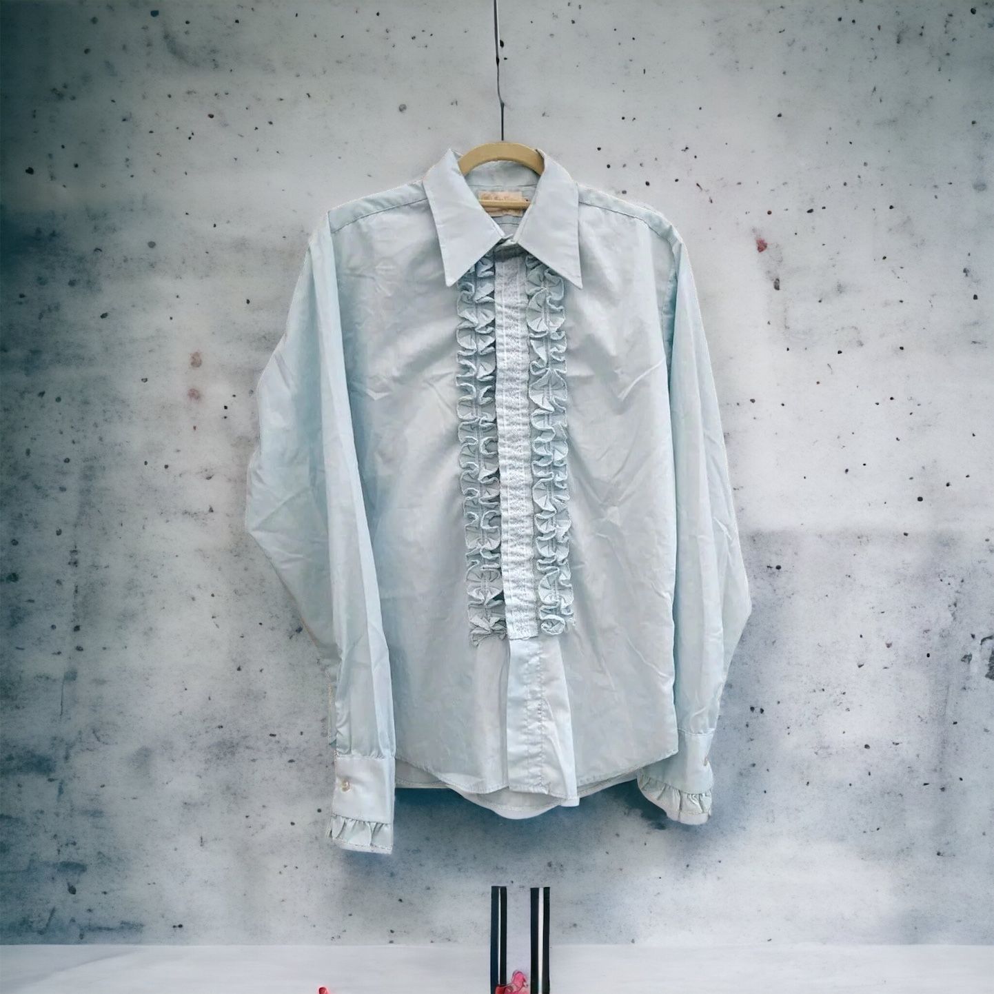 美品】 60s 70s フリルシャツ vintage ビンテージ ヴィンテージ - メルカリ