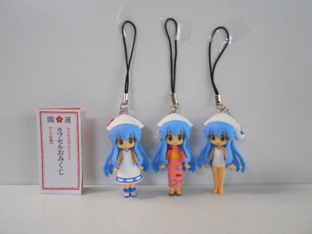 ♯Jyb12DJカプセルQフロイラインカプセルおみくじイカ娘編3種 ♯Jyb12DJカプセルQフロイラインカプセルおみくじイカ娘編3種