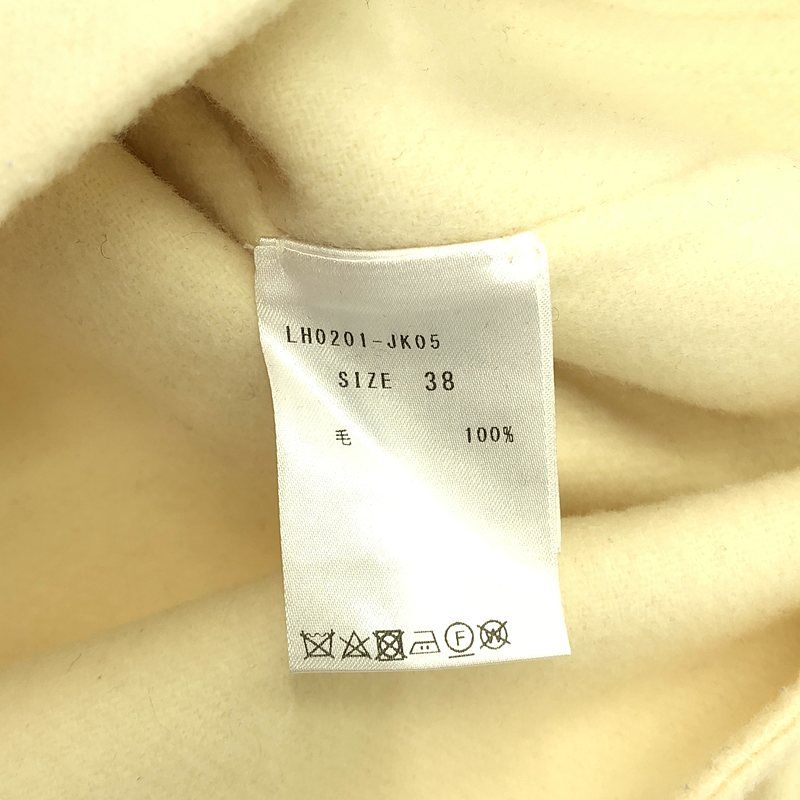 LOHEN / ローヘン | バックフォルム リバー ZIP ブルゾン コート