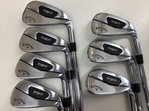 キャロウェイ ROGUE ST PRO 7S アイアンセット IR 純正特注シャフト フレックスX メンズ 男性用 右利き 右用 Cランク ゴルフクラブ