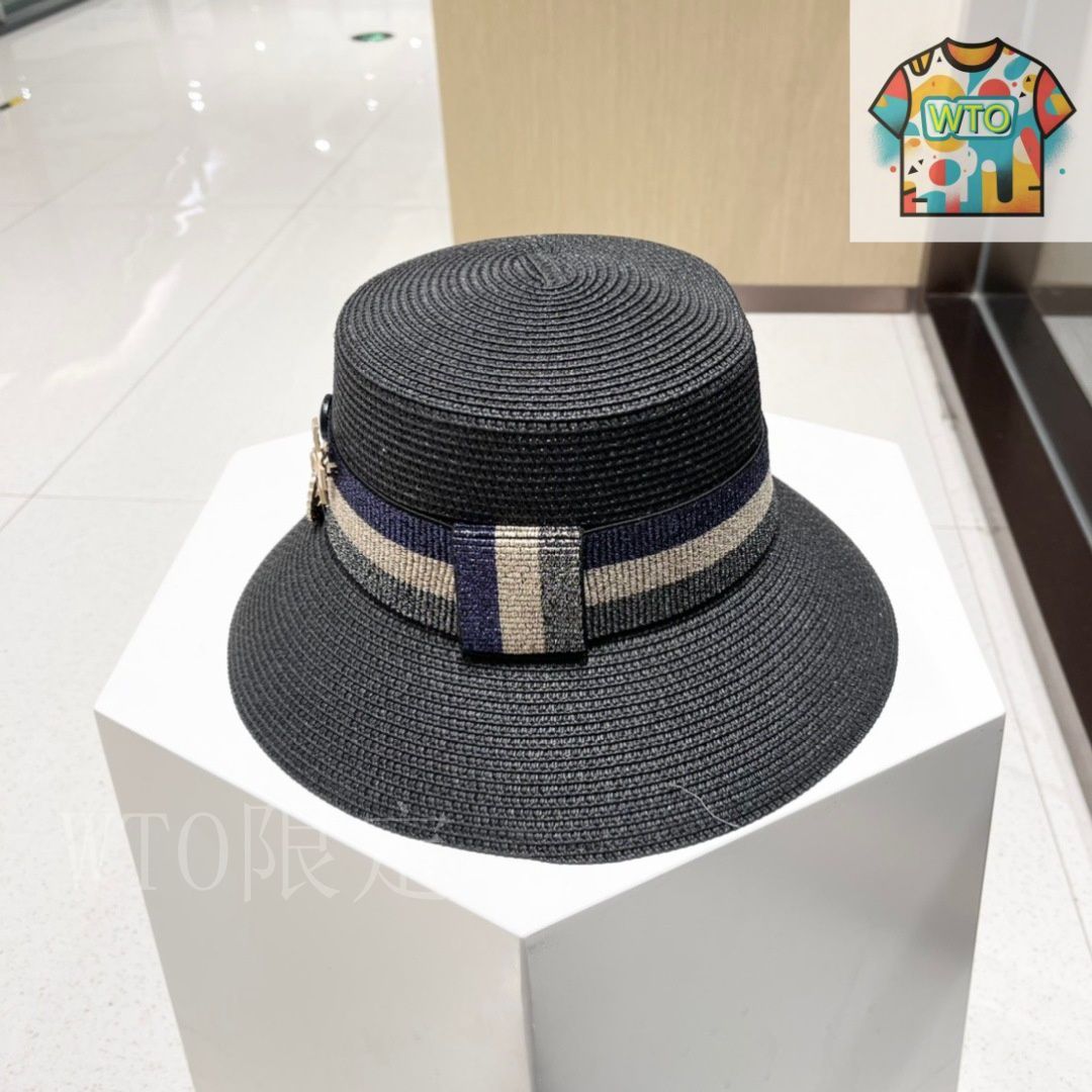 夏映え帽 CHANEL CCロゴ カンカン帽 ストロー ハット メタル 夏の最強アイテム☆上品】シャネル カンカン帽 ストローハット