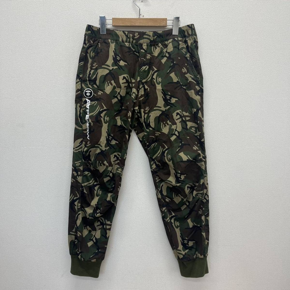 ape カモ柄　トラックパンツ BAPE X SAINT MXXXXXX 】ABC CAMO TRACK PANTS | bape.com