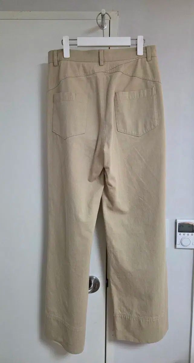 2 25 ss ヴィンテージ ウォッシュド コットン パンツ ベージュ