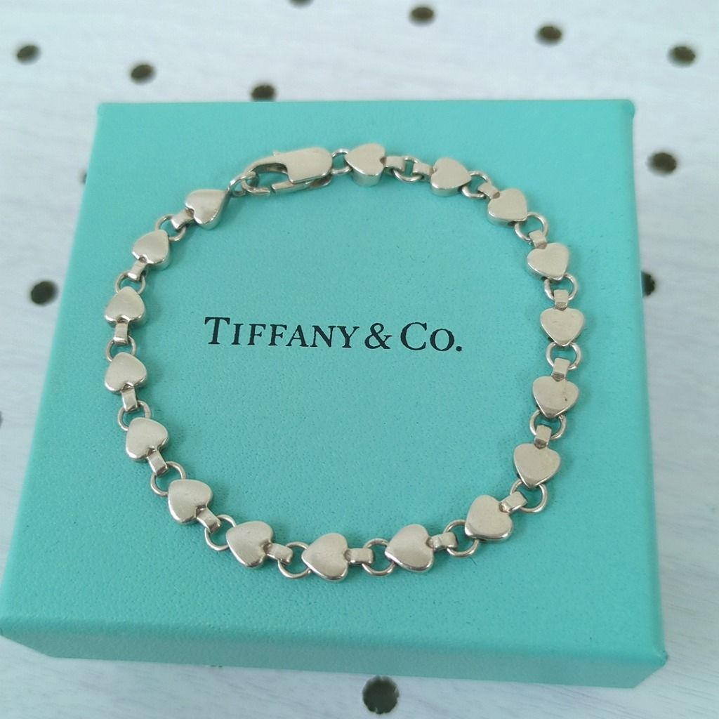 Tiffany & Co. ティファニー パフ ハート ブレスレット SV925 - メルカリ