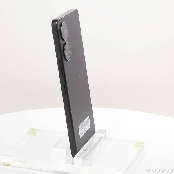 中古品〕 あんしんファミリースマホ 128GB ブラック ZESCE2 Softbank