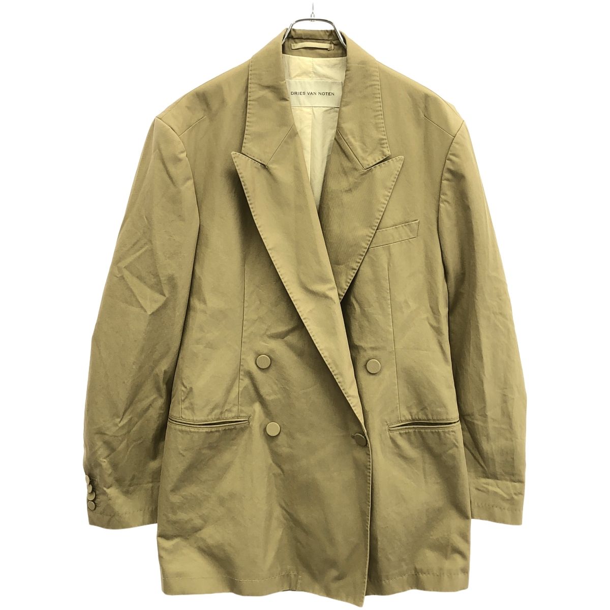 DRIES VAN NOTEN ドリスヴァンノッテン 24SS オーバーサイズダブル