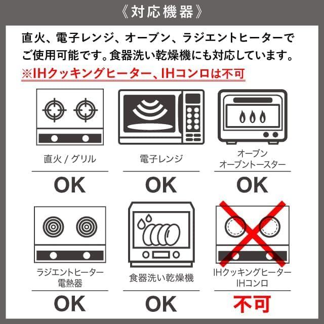 メーカー公式 料理研究家 リュウジの万能スキレットラージ リュウジ スキレット 焼く 煮る レンジ 保存 レンジ調理 直火 保存容器 フライパン 鍋 レンジ飯 リバーシブル 4WAY 赤外線効果 陶器 SKLAD-KIRPICHA_RU