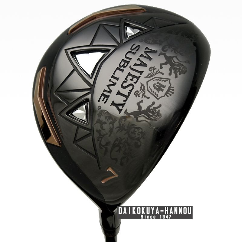 マジェスティ ゴルフ フェアウェイウッド SUBLIME BLACK 7W 23 マジェスティ ゴルフ フェアウェイウッド SUBLIME BLACK 7W 23