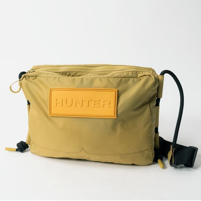 国内発送 HUNTER ショルダーバッグ TRAVEL RIPSTOP UBC1515NRS HUNTER ハンター トラベル リップストップ リサイクル ナイロン