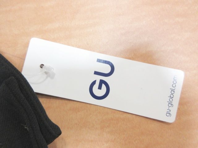 タグ付き】【未使用品】GU ジーユー カットソースラックス 無地
