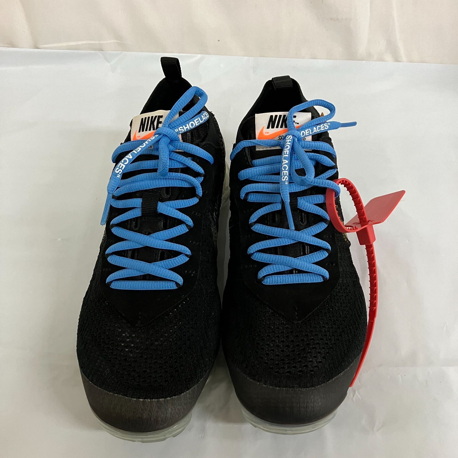 Off-White × Nike Air Vapormax Black Total Orange Clear オフ 