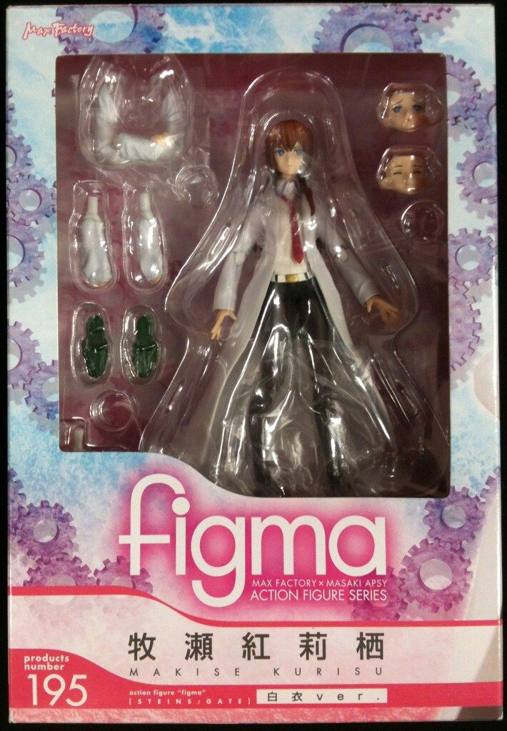Max Factory - figma(フィグマ) 195 牧瀬紅莉栖(まきせくりす) 白衣ver. STEINS;GATE(シュタインズ・ゲート) 完成品 可動フィギュア マックスファクトリー figma 牧瀬紅莉栖