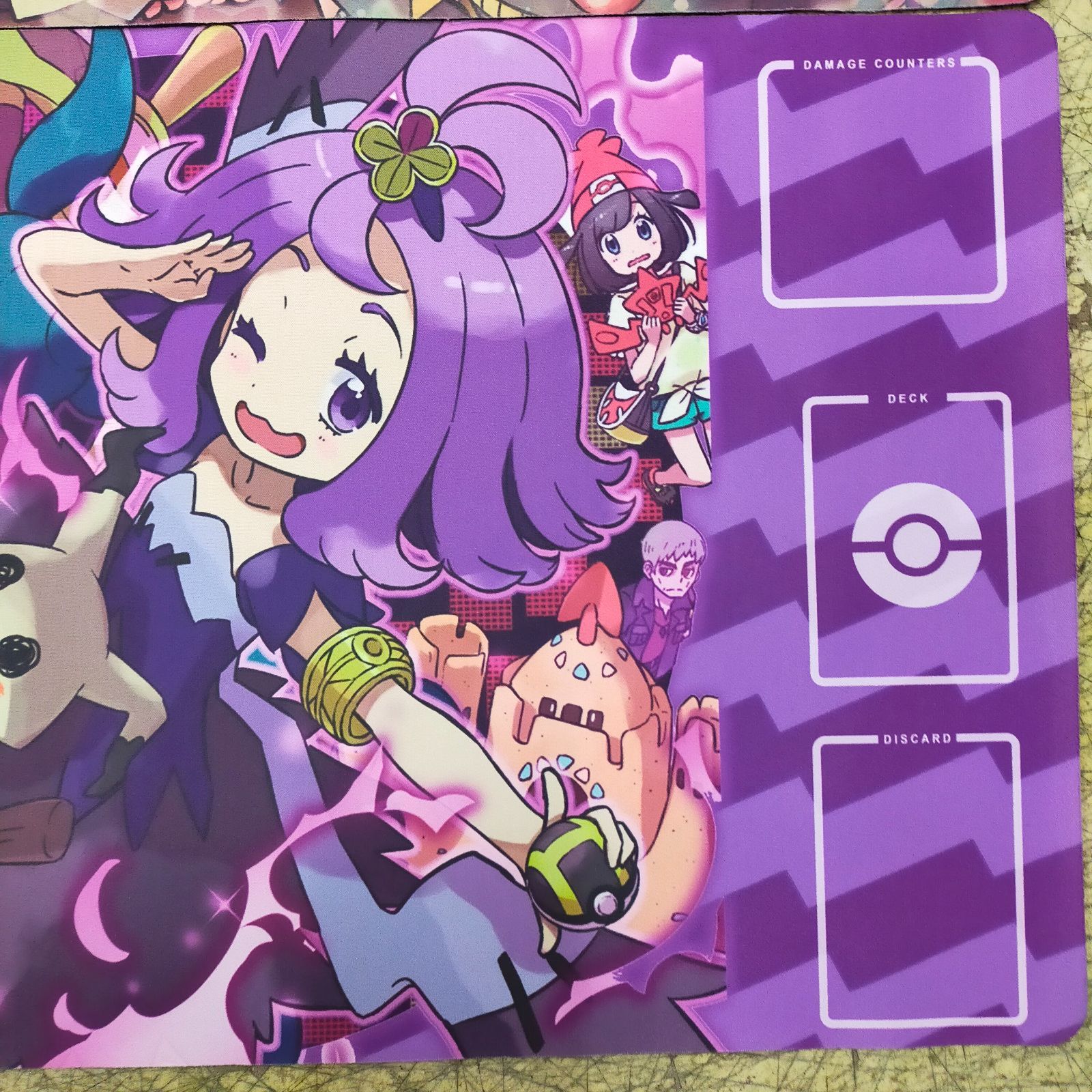ポケモンカードゲーム ラバープレイマット アセロラ ミミッキュ