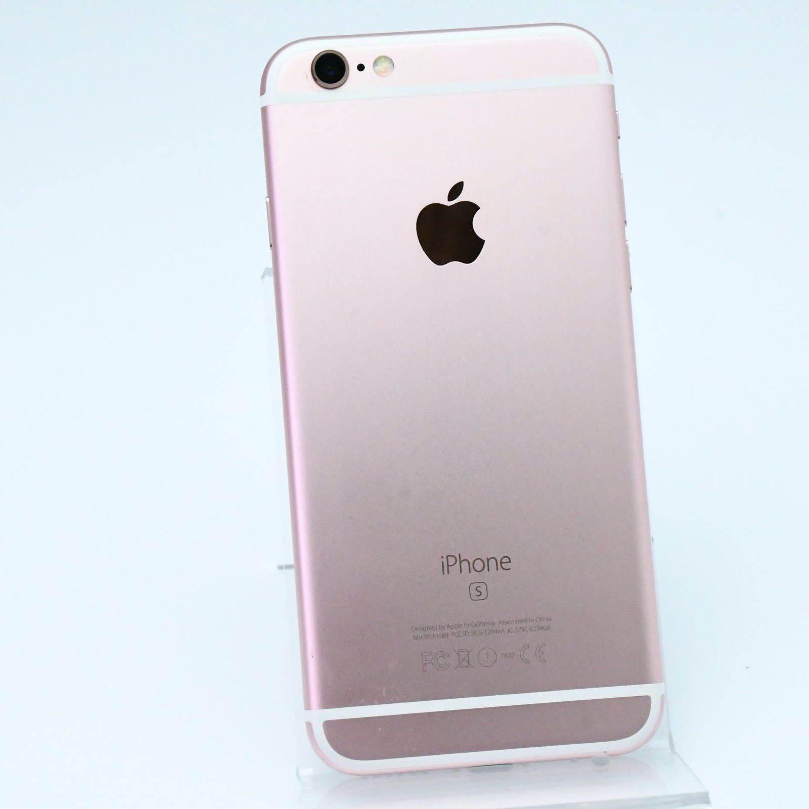 ジャンク＊動作可能】docomo SIMフリーiPhone6s 64GB ローズ