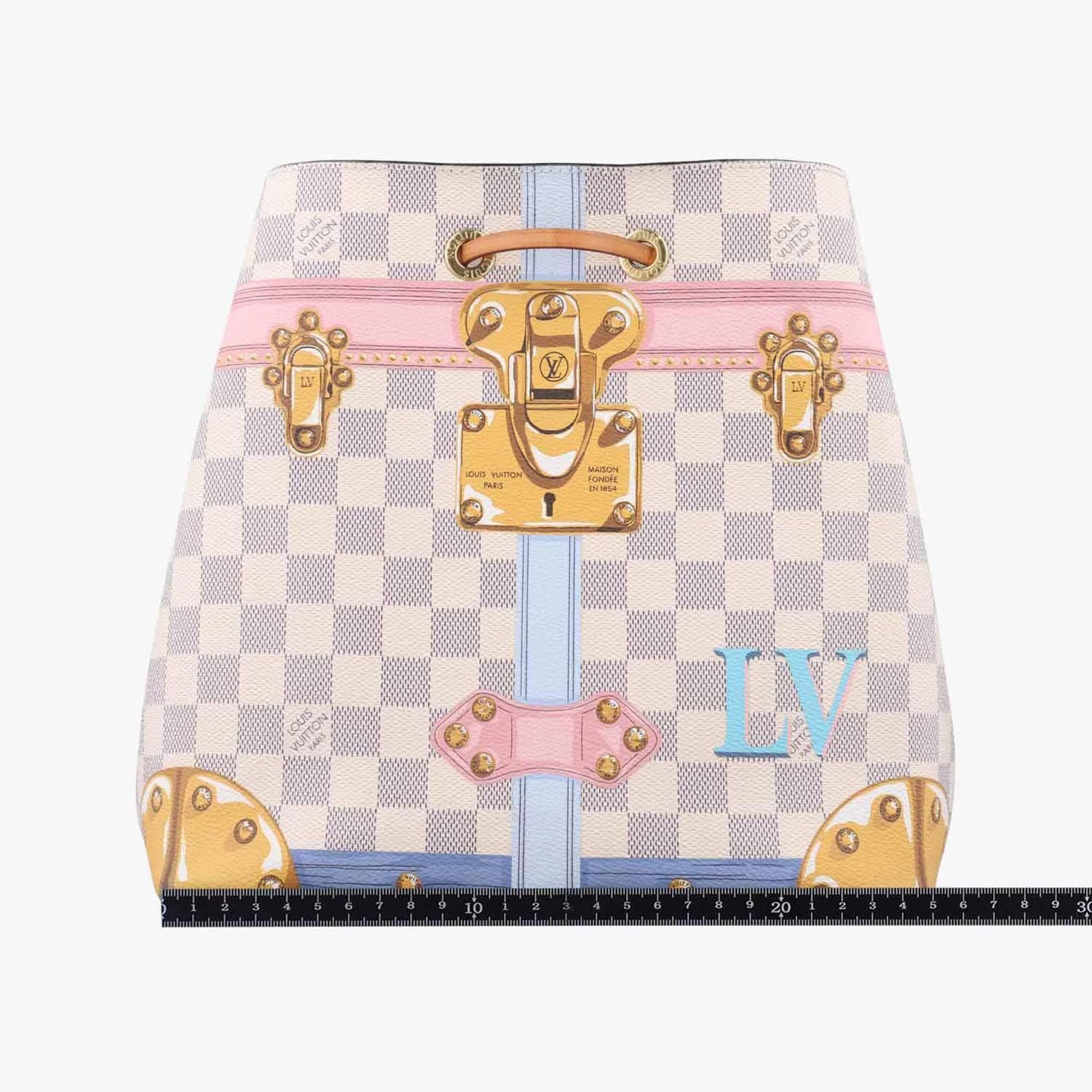 ルイヴィトン Louis Vuitton ショルダーバッグ レディース ネオノエ サマートランク ホワイト ダミエキャンバス N41066  SP1128 - メルカリ