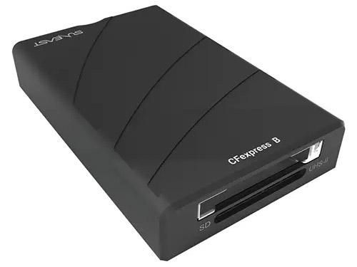 4営業日で発送 旭東エレクトロニクス SE-RWCFX10GFSDU2 デュアルスロットカードリーダー CFexpressType-B SDXC UHS-II USB3.2Gen2対応