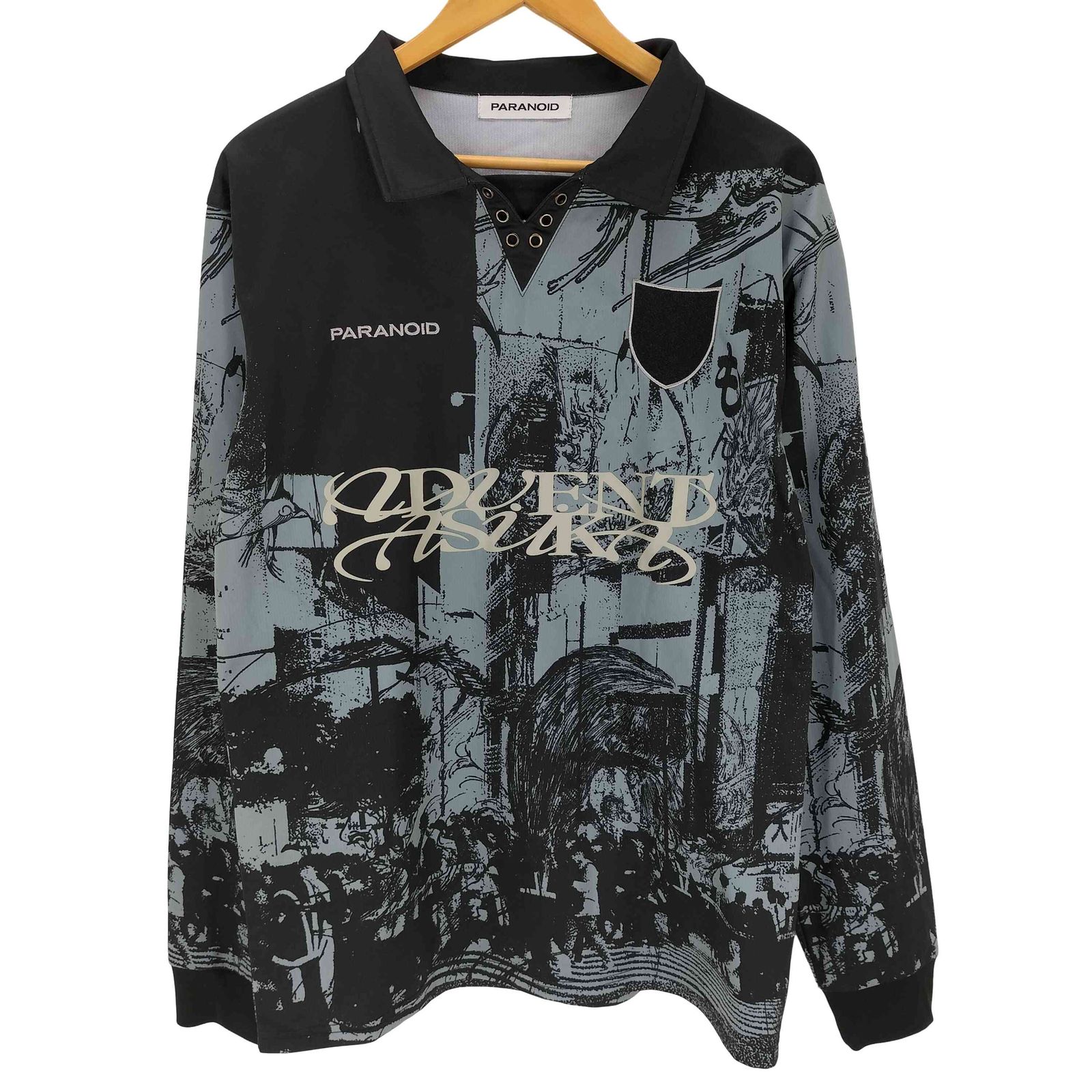 パラノイド PARANOID 24SS L/S Game Shirts メンズ import：L