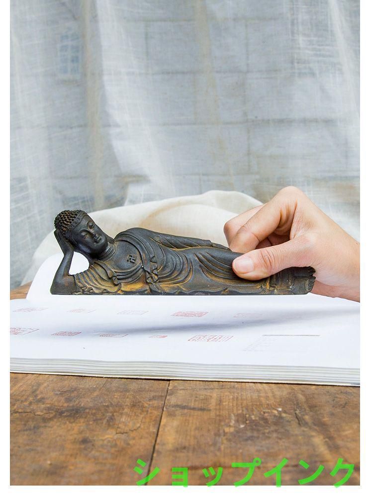 仏教美術 寝仏 置物 装飾品 工芸品 美術品 仏教美術 仏像 寝仏釈迦牟尼仏 工芸品 美術品 置物 - メルカリ