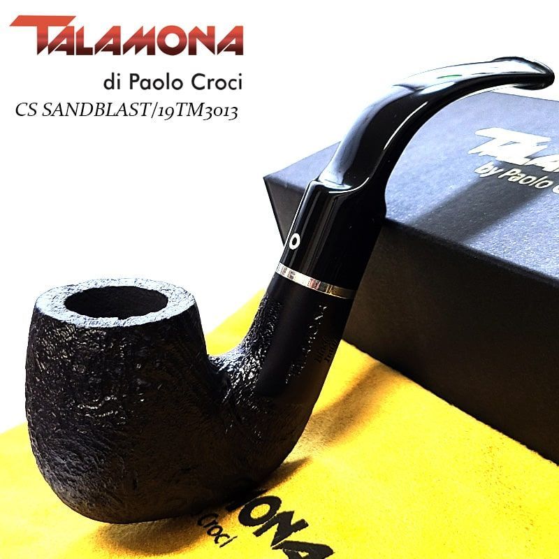 パイプ タラモナ CS SA/BK 901 ブラック 喫煙具 本体 サンドブラスト