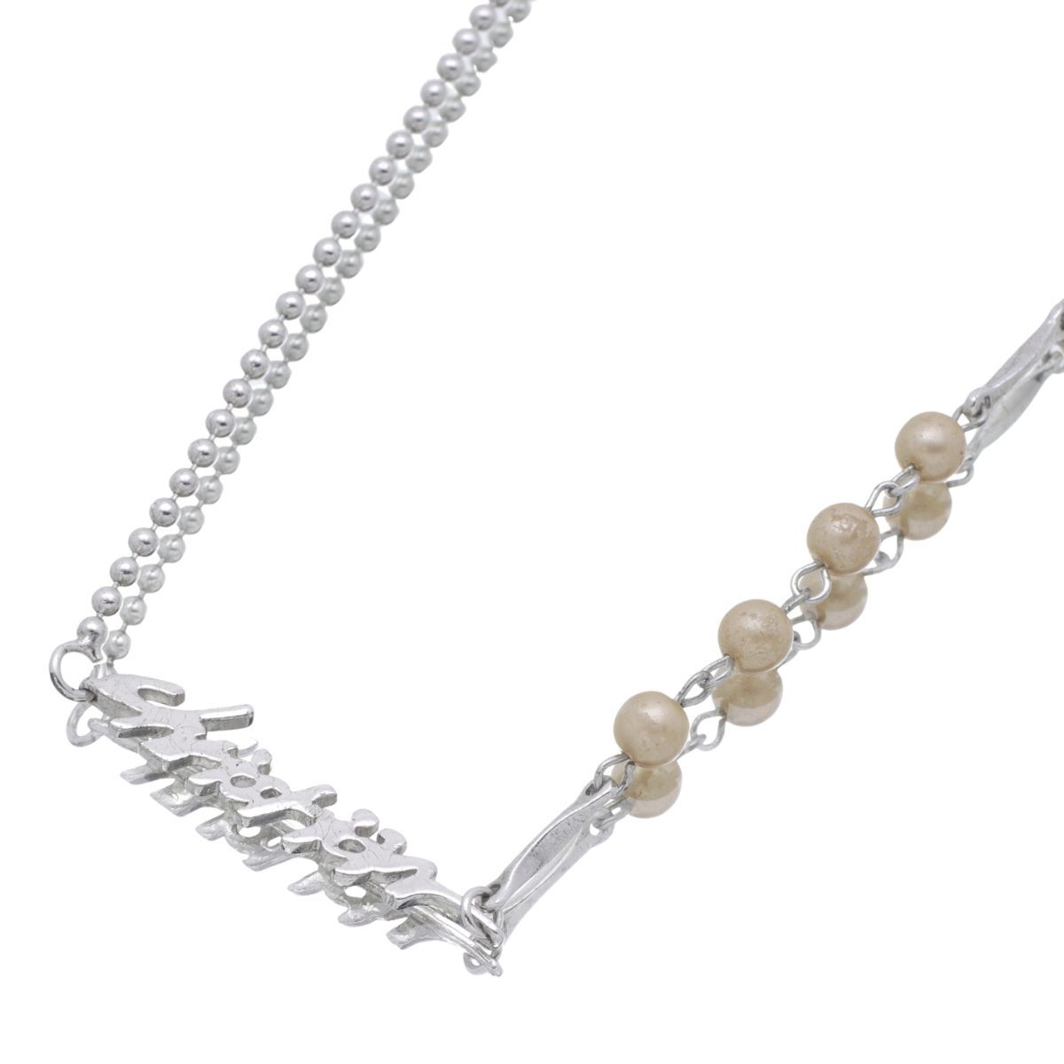 クリスチャンディオール Christian Dior ネックレス パール