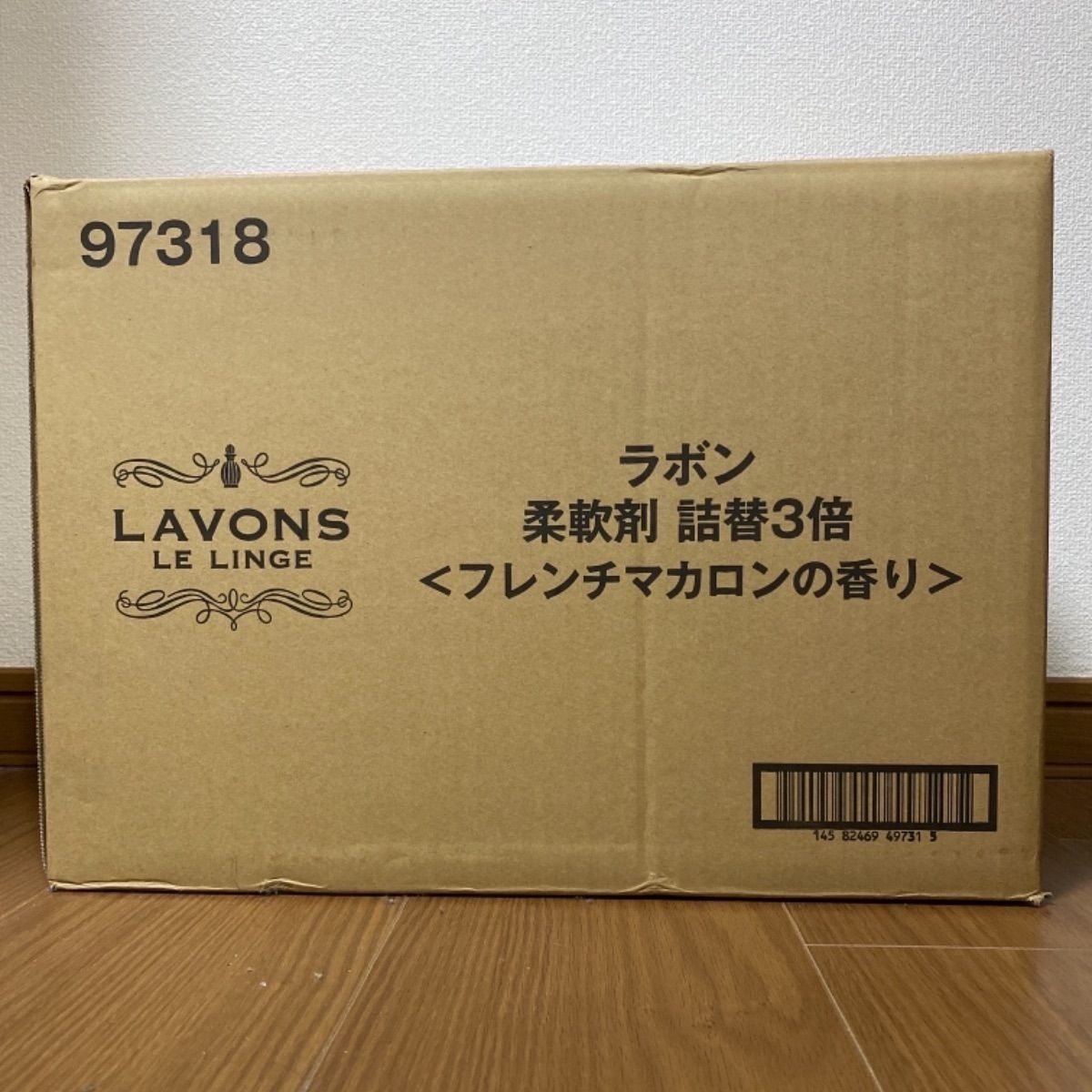 ラボン 柔軟剤 フレンチマカロン 詰め替え 1440ml×8個 - メルカリShops