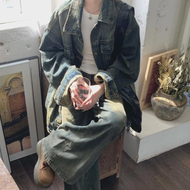 ユーズド加工 ジャケット