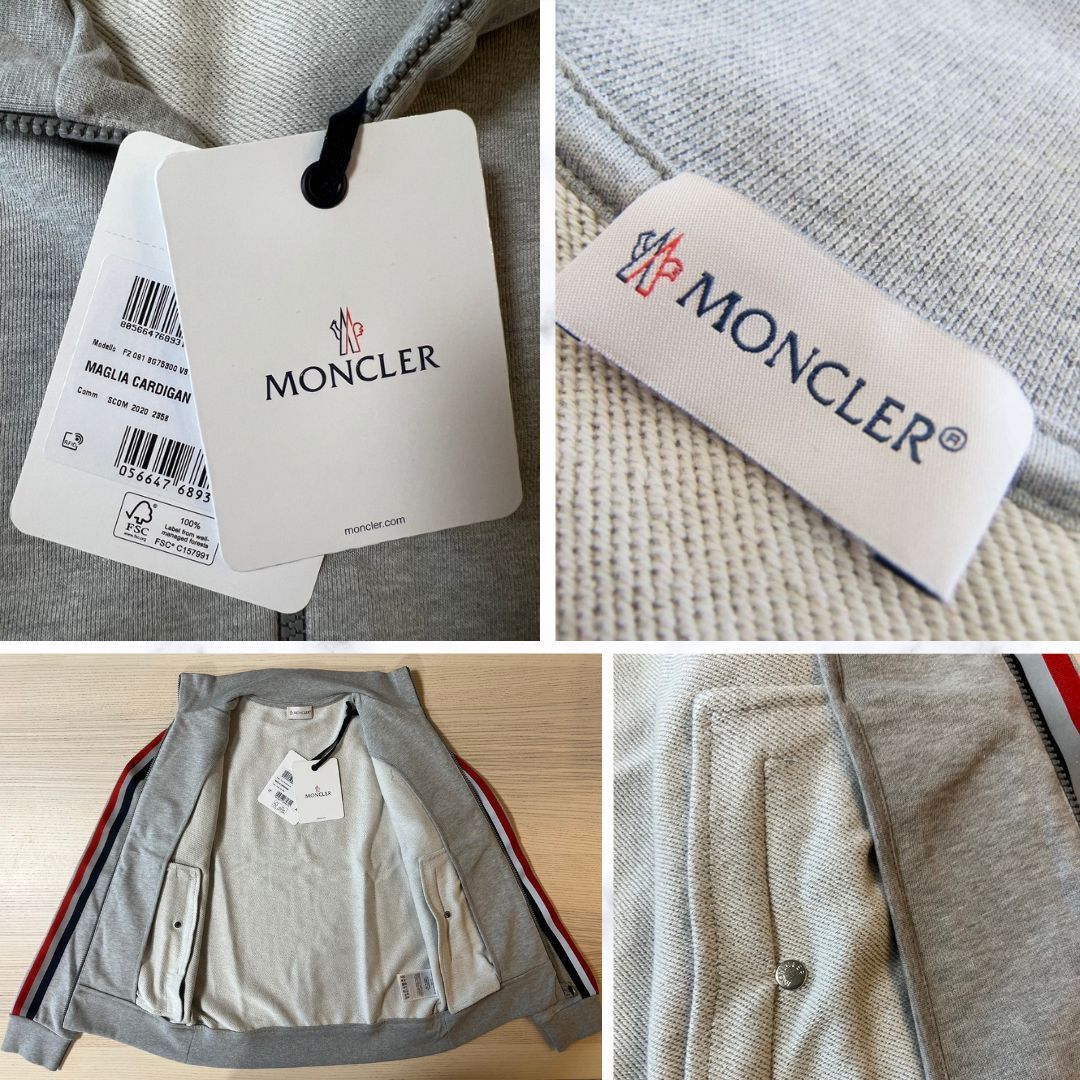 ☆新品未使用タグ付き☆MONCLER ストライプライン トラック