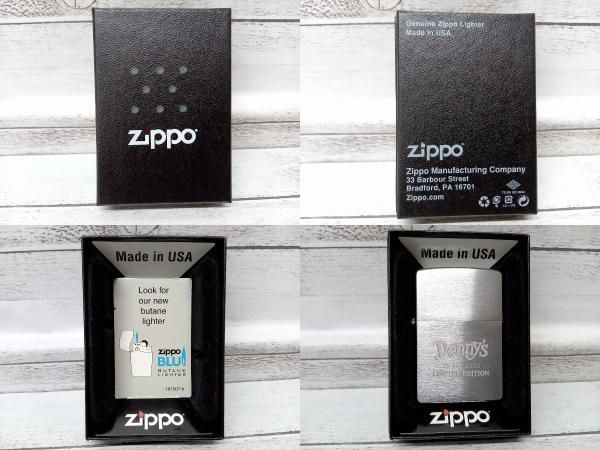 zippo ジッポー 2002年製 DENNY'S 0631/5000 LIMITED EDITION 箱
