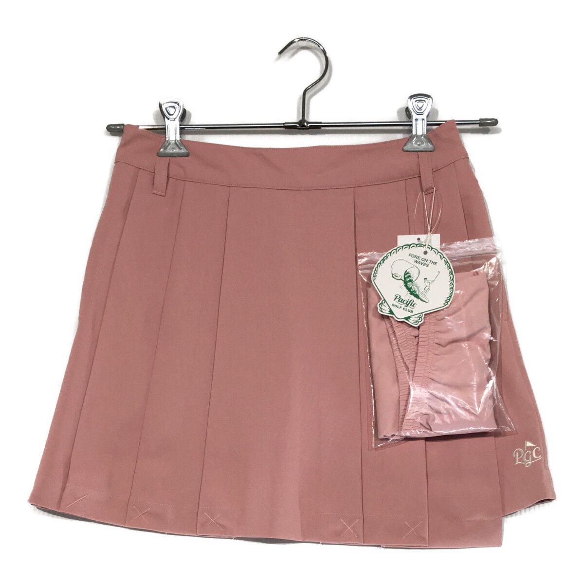 未使用品 レディース スカート M ピンク パシフィックゴルフ